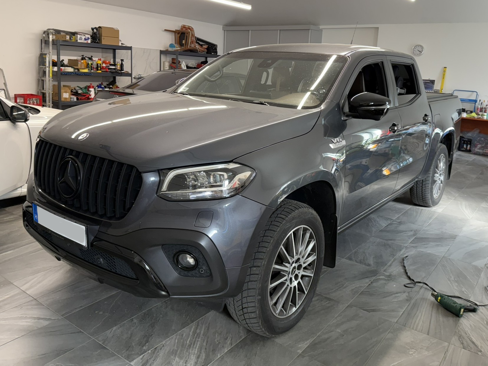 Mercedes X | Króm eltüntetés / Chrome Delete