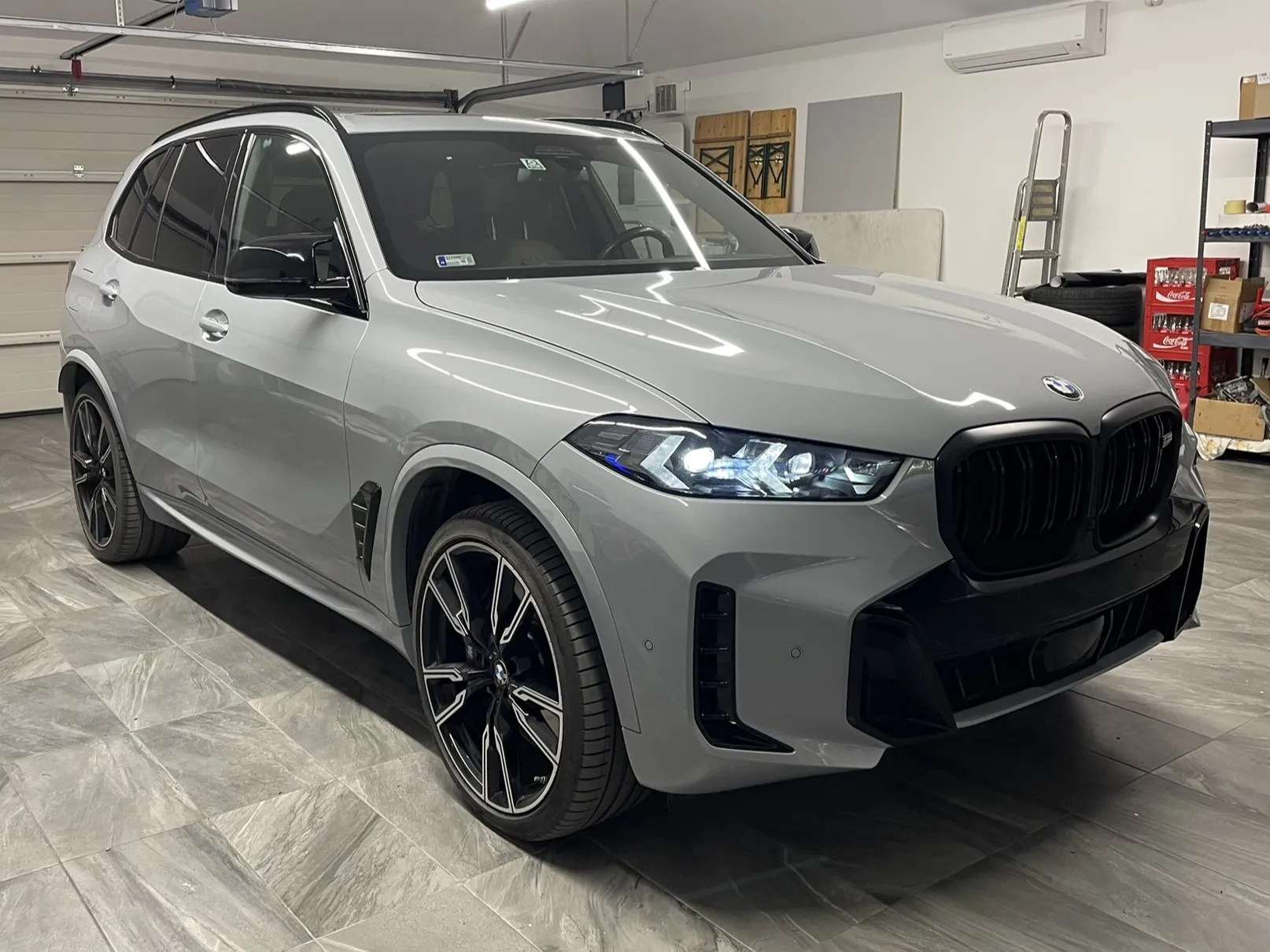 BMW X5 M60i | Front karosszéria kővédő fóliázás
