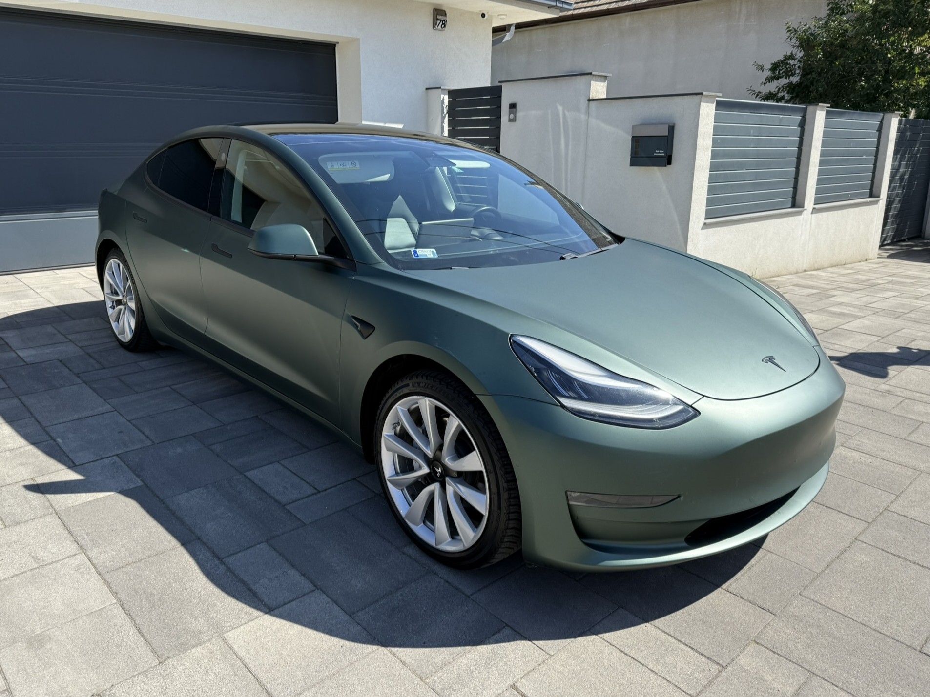 Tesla Model 3 - 3M 2080-M206 | Matte Pine Green Metallic